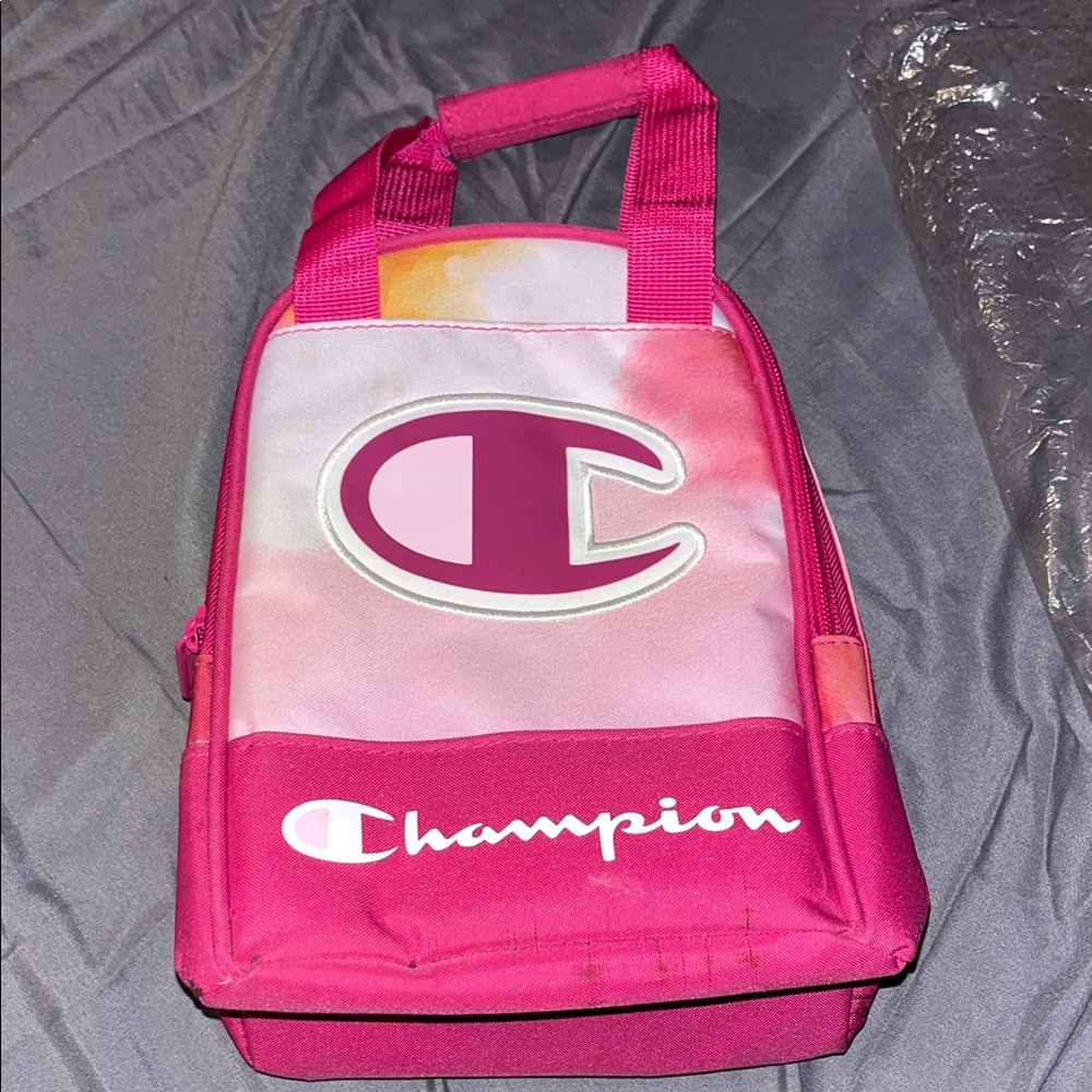 Champion Pink and White Women's LUNCHBAG